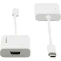 Kramer ADC-U31C/HF, 0,17 m, USB Typ-C, HDMI Typ A (Standard), Männlich, Weiblich, Gerade