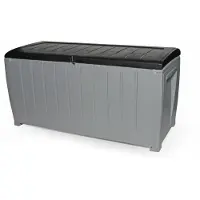 Sonstiges Keter 17197948, Aufbewahrungsbox, Schwarz, Grau, Rechteckig, Harz, Einfarbig, Draußen