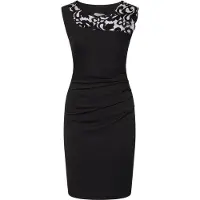 Kaffe Kleid Slim fit black