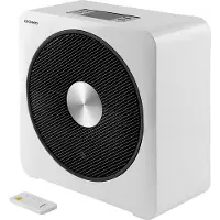 Domo DO7344H, Elektrischer Raumheizlüfter, 12 h, Drinnen, Flur, Weiß, 40 m²