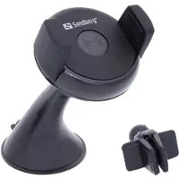 Sandberg In Car Wireless Charger 5W, Auto, USB, Schwarz