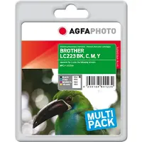 Agfa APB223SETD, Schwarz, Cyan, Magenta, Gelb, Multipack