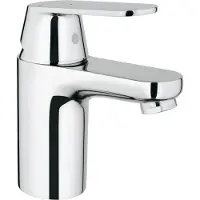 GROHE Eurosmart Cosmopolitan Einhand-Waschtischbatterie, S-Size, Ausladung 92mm, ohne Ablaufgarnitur, EcoMode, 2337600E