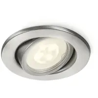 Philips Fresco LED Edelstahl Einbaustrahler 1 x 2 W 230 V