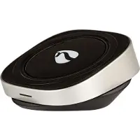 Nedis WCHAQ10W2BK, Schwarz, Silber