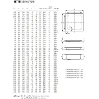 Bette 5650-000 Duschwannen Rechteck