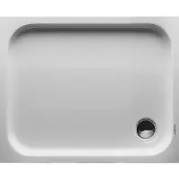 Duravit Rechteck-Duschwanne D-CODE mit Antislip, weiss 1000x800x85mm