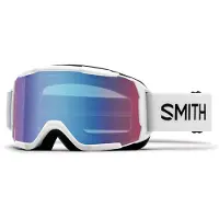 Smith Daredevil white blue sensor mirror antifog