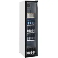 Polar Slimline Flaschenkühlschrank 300 Liter - LED-Innenbeleuchtung, Automatische Abtauung