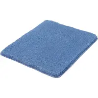Kleine wolke Badematte "RELAX, Badvorleger, Badezimmer Teppich" Gr. 1, blau (azur), H:30mm, Polyacryl, Badematten, Badematte, Badteppich, meliert, rechteckig, rund & als Set erhältlich