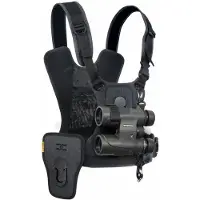 Cotton Carrier Kamera Harness für 1 Kamera + 1 Fernglas