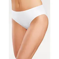 LASCANA Jazz-Pants Slips "aus hochwertiger Modal-Qualität", Damen, Gr. 32/34, weiß, Obermaterial: 94% Modal (TENCEL), 6% Elasthan, unifarben, körpernah, Unterhosen Jazz-Pants Slips