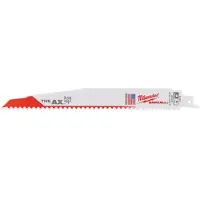 Milwaukee Super Sawzall Blade Säbelsägeblatt 48005026 (5) 230 x 5 mm The AX, Weiss