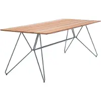 Houe Tisch Sketch braun, Designer Henrik Pedersen, 220x74.5x88 cm