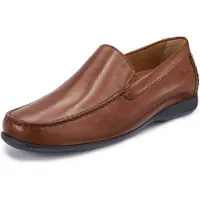 Sioux Gion-H, Herrenschuhe, Slipper, Mokassin, Leder, Cognac (Braun), extraweit - Herrenschuhe Slipper, Braun, leder (candala)