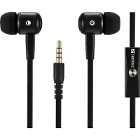 Sandberg Speak’n Go In-Earset Black, Kabelgebunden, 20 - 20000 Hz, Anrufe/Musik, 25 g, Kopfhörer, Schwarz