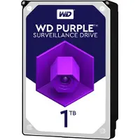 Western Digital Purple, 1 TB, 5400 RPM, 64 MB, 3.5", Serial ATA III