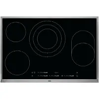 AEG HK854870XB, Schwarz, Integriert, Keramik, Glas, 4 Zone(n), 4 Zone(n)
