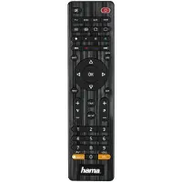 Hama 00012306, DVD/Blu-ray, STB, TV, VCR, IR Wireless, Drucktasten, Schwarz
