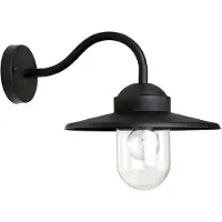 Ks Verlichting 240v Wandleuchte dolce retro schwarz (zwart)