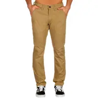 REELL - Flex Tapered Chino - Freizeithose Gr 31 - Length: 32 beige