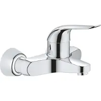 GROHE Euroeco Special Einhand-Waschtischbatterie, Aufputzmontage, Ausladung 157mm, ohne Ablaufgarnitur, 32776000