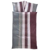 JOOP! Bettwäsche Cornflower Stripes deep coal 80/80 135/200 cm