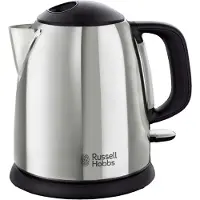 Russell Hobbs Victory Wasserkocher 1,7 l 2400 W Schwarz, Edelstahl