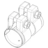Walker Rohrverbinder, Abgasanlage 86142 für BMW VW AUDI