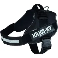 Julius-K9 14871, Hund, Westengeschirr, XL-XXL, Schwarz, Einfarbig, 82 cm
