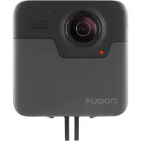 GoPro Fusion, Micro-USB, Schwarz, 18 MP, 4K Ultra HD, 30 fps, Batterie/Akku