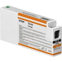 Epson Singlepack Orange T824A00 UltraChrome HDX 350ml, Orange, Tinte auf Pigmentbasis, 350 ml, 1 Stück(e), Einzelpackung
