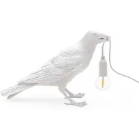 Seletti Bird Lamp LED-Dekoleuchte, wartend, weiß