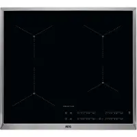 AEG IAE64413XB, Schwarz, Integriert, 60 cm, Zonen-Induktionskochfeld, Glas, 4 Zone(n)