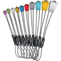 Wild Country Rock On Wire Anodised 1-10 Stopper-set