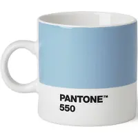 Pantone Porzellan-Espressotasse, Light Blue 550