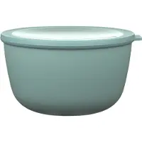 Mepal Frischhaltedose cirqula rund, 3000 ml, Auslaufsichere Multischüssel mit Deckel, Farbe: grün, Nordic green