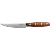 Fiskars Norr Tomatenmesser, 12 cm, Multifunktionales Küchenmesser zum Schneiden von Lebensmitteln, 1 Messer