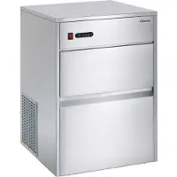 Bartscher C25 Eiswürfelbereiter, Eismaschine für die Produktion von klaren Eiswürfel, 1 Stück