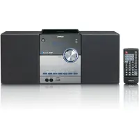 Lenco MC-150 Mikroanlage DAB+/FM CD/MP3 Bluetooth 2 x 10 W Fernbedienung Schwarz