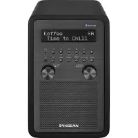 Sangean DDR-60 BT DAB/DAB+ Radio, Aux-In, Bluetooth, in schwarz
