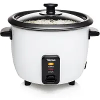 Tristar RK-6117 Reiskocher, Schwarz, Weiß, 0,6 l, 300 W, 220 - 240 V, 50 - 60 Hz, 245 mm