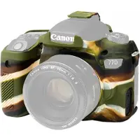 Easycover Camera Case Schutzhülle für Canon 77D camouflage