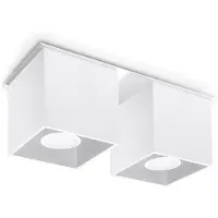 Sollux Deckenleuchte QUAD 2, weiß