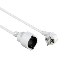 Hama Verlängerungskabel "Profi", weiß, B:19,5cm H:5,5cm T:21,5cm, Kabel, Verlängerungskabel, Schutzkontakt mit erhöhtem Berührungsschutz, weiß