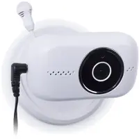 Smartwares C730IP Baby IP Kamera für den Innenbereich, IP-Sicherheitskamera, Drinnen, Kabellos, 3 dBi, Decke/Wand, Weiß