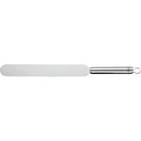 Rösle Streich-Palette gerade, Tortenheber aus Edelstahl, 39 cm, Silber