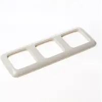 Busch-Jaeger 2513-212 Abdeckrahmen 3-fach Duro 2000 SI weiß