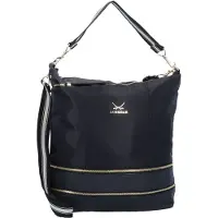 Sansibar Schultertasche Umhängetasche Pouch Black schwarz