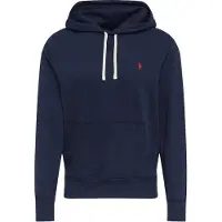 Ralph Lauren für Herren. 710766778007 Fleece-Sweatshirt mit Kapuze RL Navy (XXL), Lässig, Baumwolle, Polyester, Langarm, Marine